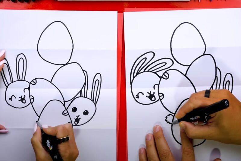 Interactive Easter Drawing